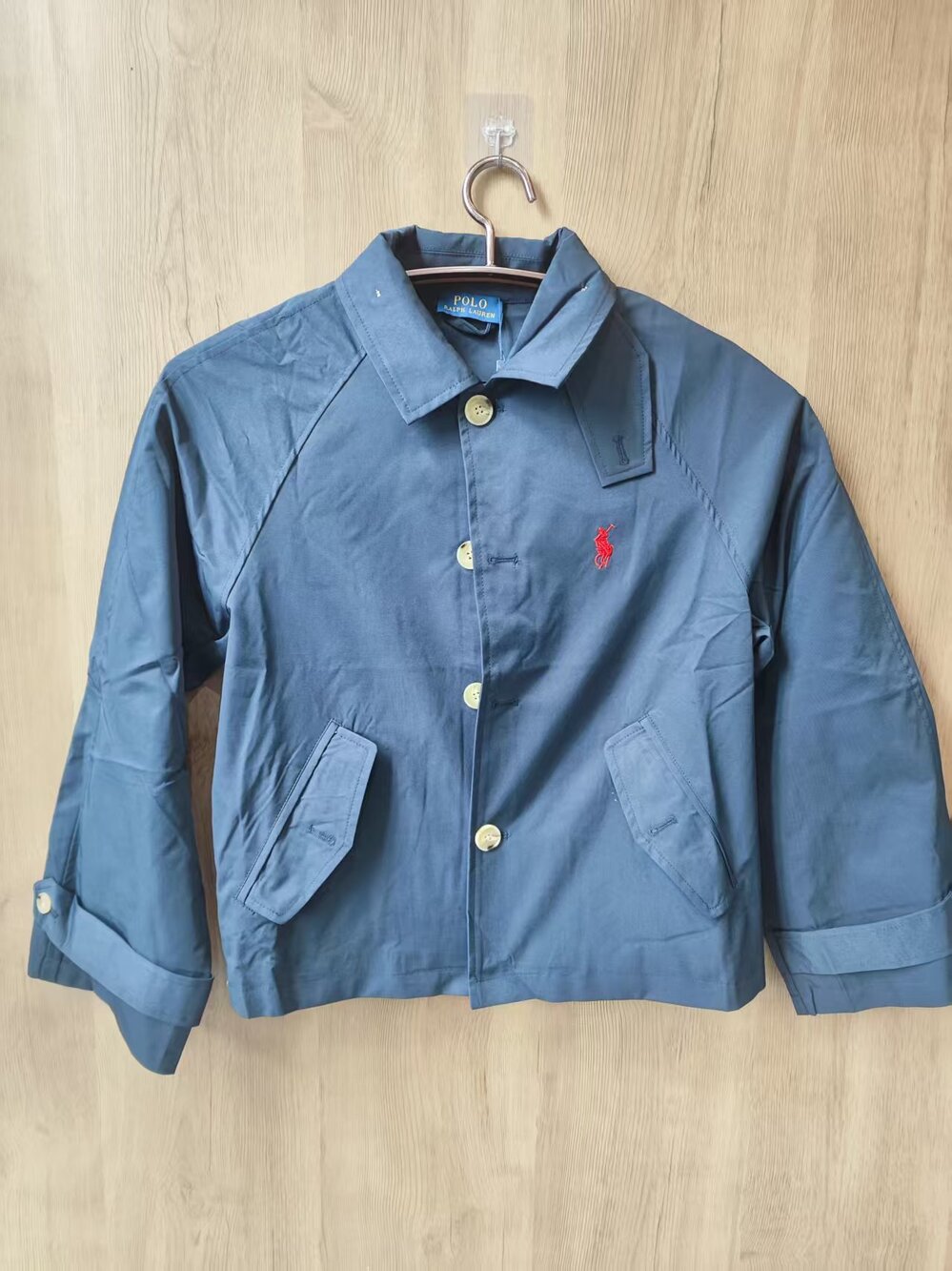 💙Polo Ralph Lauren Navy Cropped Workwear Jacket